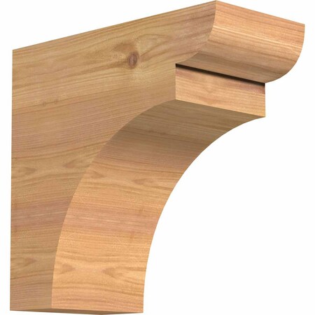 Ekena Millwork Yorktown Smooth Rafter Tail, Western Red Cedar, 5 1/2"W x 12"H x 12"L RFT06X12X12YOR00SWR